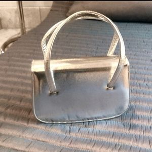 Classic silver vintage purse